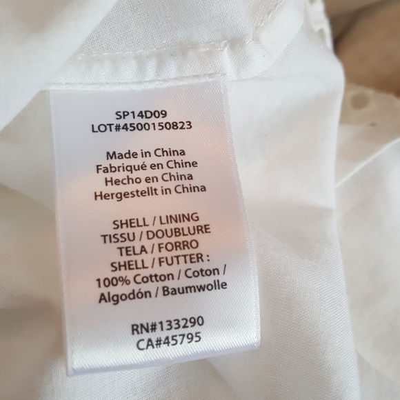 White rachel zoe dress. Size 4. Great condition - Picture 8 of 8